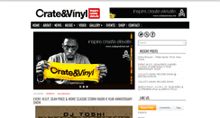 Desktop Screenshot of crateandvinyl.net